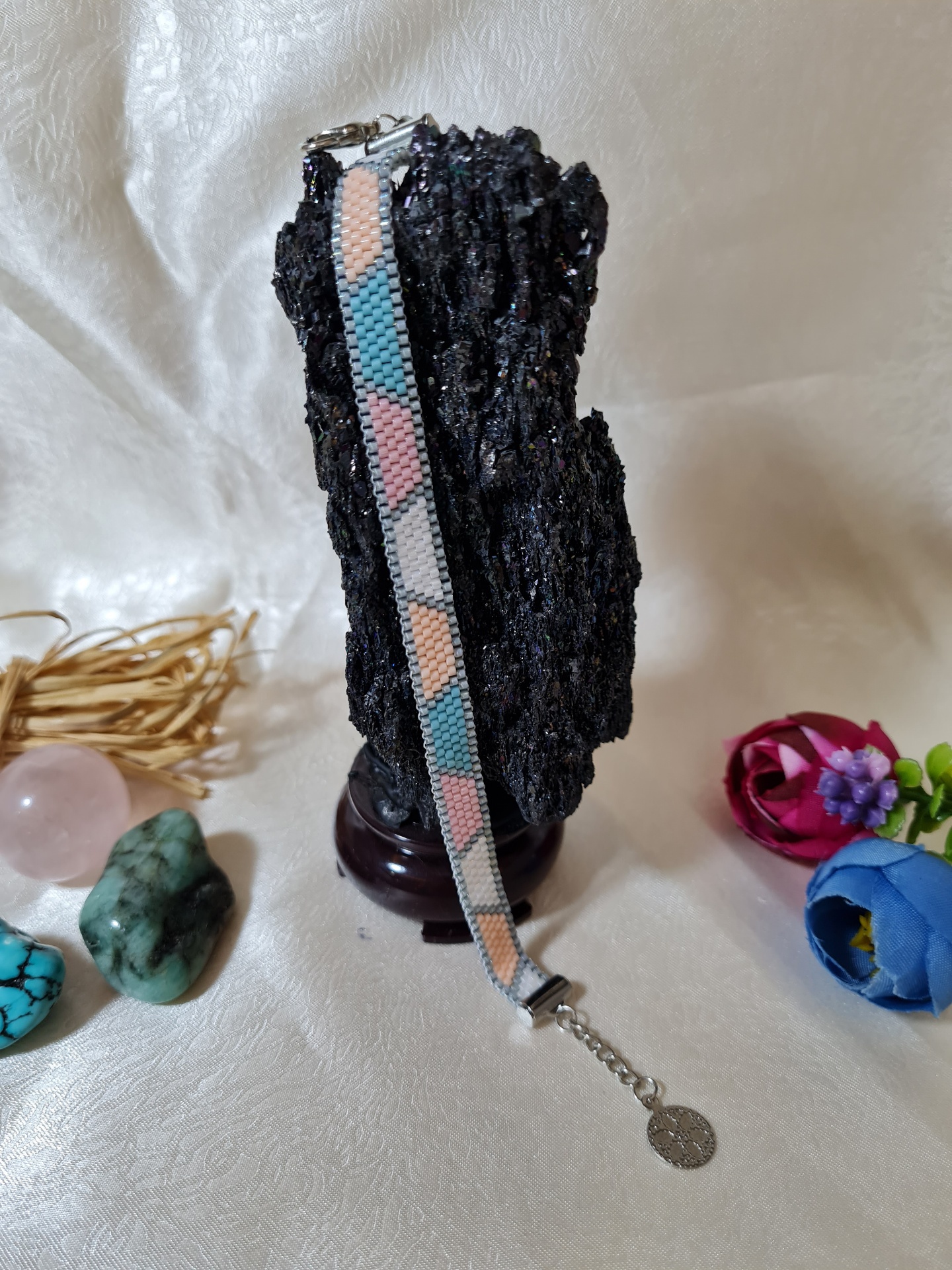 Pastel Renkli Geometrik Miyuki Bileklik