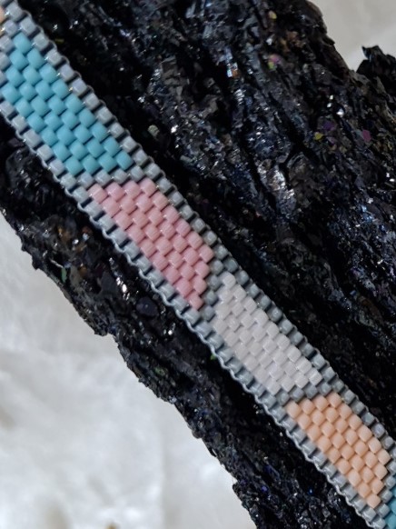 Pastel Renkli Geometrik Miyuki Bileklik - Galeri Resmi