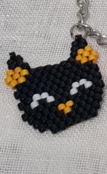 Miyuki Kedi Figürlü Charm Bileklik - Galeri Resmi