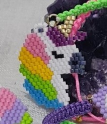 Renkli Unicorn Figürlü Çocuk Bileklik Seti - Galeri Resmi